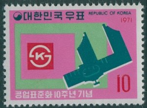 Korea South 1971 SG976 10w Calipers MLH