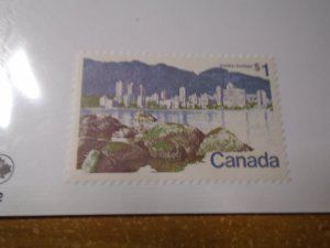 Canada  #  600iii  MNH  Short $ flaw  Ribbed paper