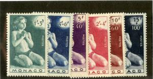 MONACO B85-B90 MNH SCV $4.10 BIN $1.75 RELIGION