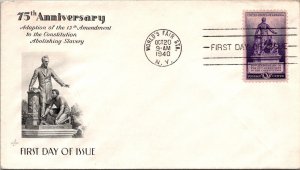 FDC 1940 SC #902 - Art Craft Cachet - Worlds Fair Sta NY - Single - F62973