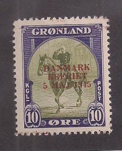 GREENLAND SC# 22a  VF/MOG