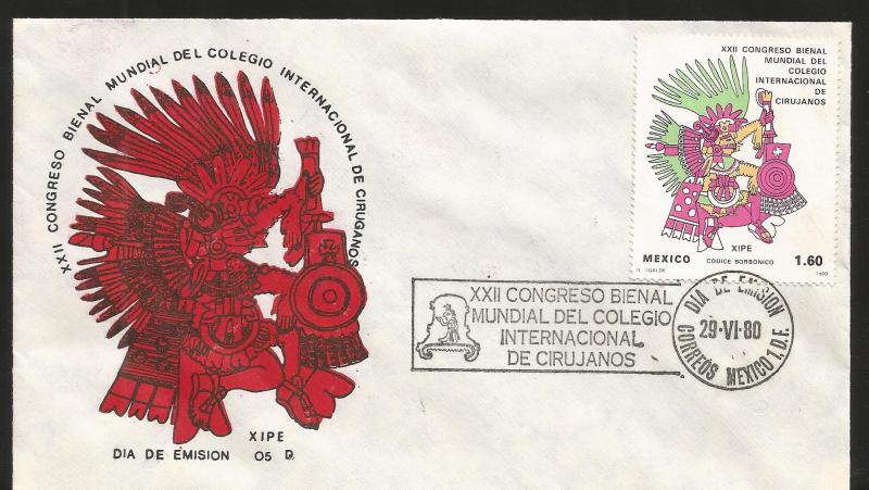 J) 1980 MEXICO, XXII INTERNATIONAL BIENNIAL CONGRESS INTERNATIONAL COLLEGE OF SU