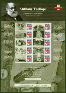 GB Smiler Sheet 2005 Anthony Trollope Ltd Edition