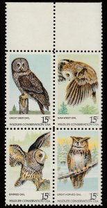# 1760-1763 MINT NEVER HINGED ( MNH ) AMERICAN OWLS