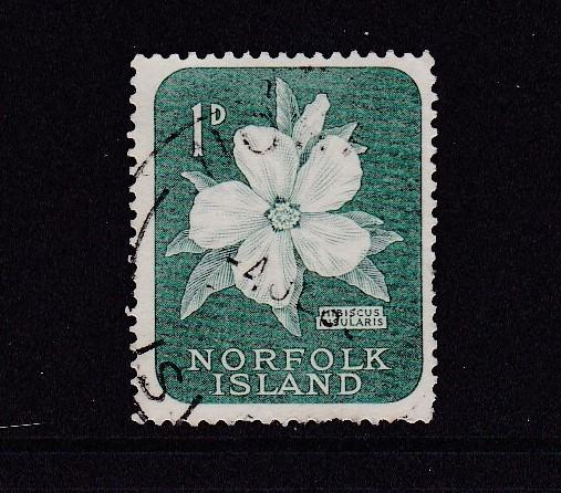 Norfolk Island 1960 Definitives 1d Used