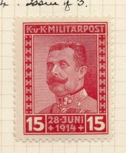 Bosnia Herzegovina 1917 Early Issue Fine Mint Hinged 15h. NW-183447