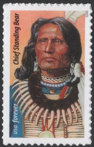 SC#5798 (Forever) Chief Standing Bear Single (2023) SA