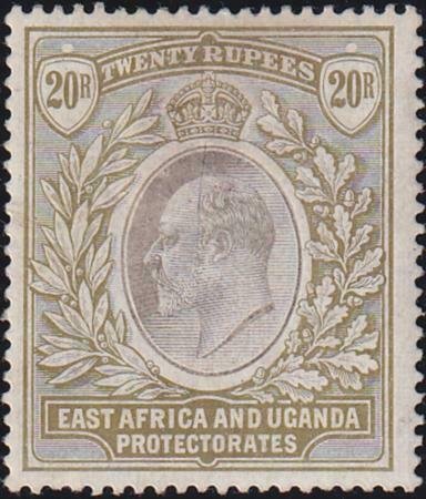 East Africa Uganda 1904-1907 SC 30 MLH