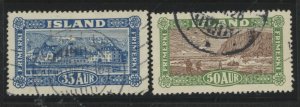 Iceland #147-148 Used Single