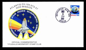 1988 LANDING STS-27 ATLANTIS - EDWARDS AFB, CA - U.S. #2279 FRANKING (ESP#3046)