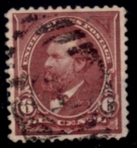 US Stamp #256 USED James A. Garfield - First Bureau Regular Issue