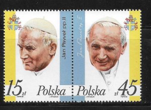 Poland 1987 State Visit of Pope John Paul II Sc 2806a MNH A3162