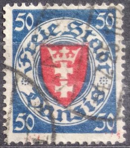 Danzig Scott #187 1924 Used