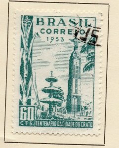 Brazil 1953 Early Issue Fine Used 60c. NW-17314