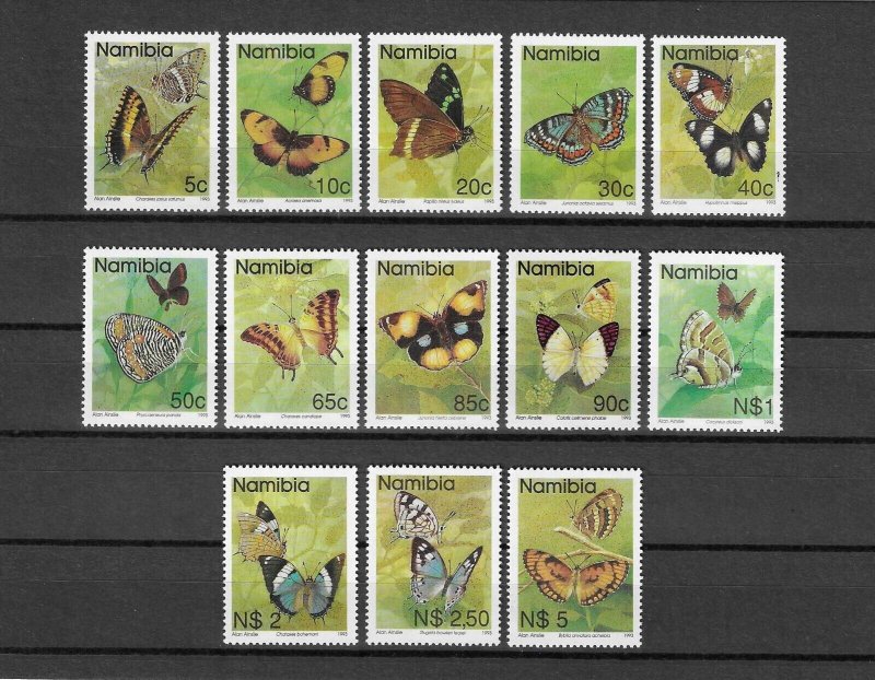 NAMIBIA 1993 SG 623/35 MNH Cat £6.25 