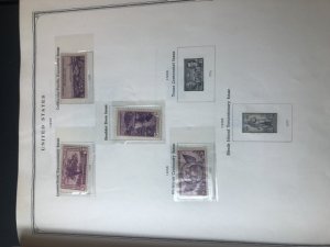 Scott’s Minuteman Album For U.S. Stamps & Some  President Stamps