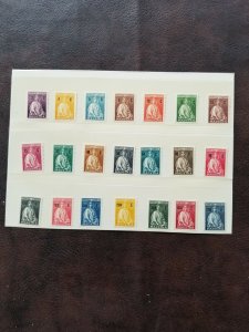 Stamps Madeira Scott #45-65 nh