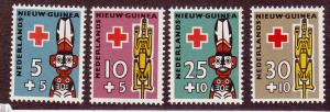 Netherlands New Guinea # B 15-18, Mint Never Hinged