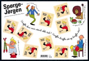 [96061] Denmark 2010 Europe cept. Children Books Self adh. Miniature Sheet MNH