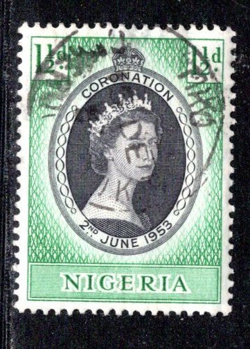 Nigeria Scott # 79, used