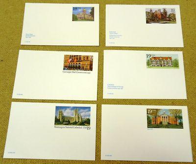 Building Collection of 19c Stamp USA Postcards 15qty