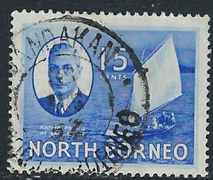 North Borneo 251 Used 1950 issue (ak3577)