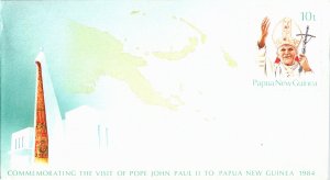 Papua New Guinea, Worldwide Postal Stationary, Religion