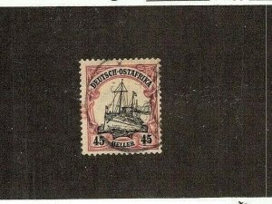 KAPPYSSTAMPS  GERMAN EAST AFRICA #37 USED  GS0111