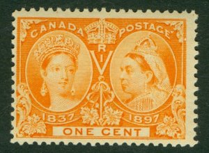 SG 122 Canada 1897. 1c orange. Unmounted mint CAT £20