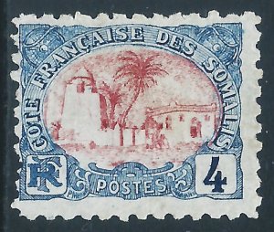 Somali Coast, Sc #36, 4c MNG