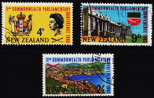 New Zealand. 1965 Parliamentary Conference(Set). S.G.835/837 Fine Used