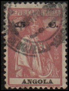 Angola 158R - Used - 15c Ceres (Perf 12x11.5) (1924)