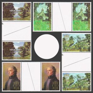 St Kitts-Nevis 397-400 gutter,MNH.Michel 392-395. LONDON-1980:Lord Nelson.