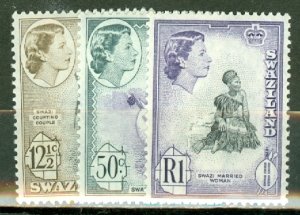 LC: Swaziland 80-91 MNH CV $48.50; scan shows only a few