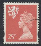 GB Scotland   SG S84 SC# SMH65 Used  Machin 25p  see details