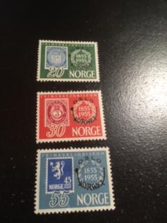 Norway sc 340-342 MH comp set