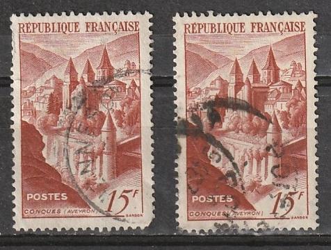 #590 France Used lot of  2