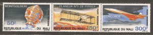 Mali  SC C68-70a  Mint  Never Hinged