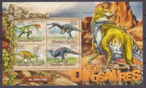 2016 Togo 7389-7392KL Dinosaurs 14,00 €