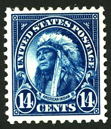 U.S. #565 MINT OG NH THIN