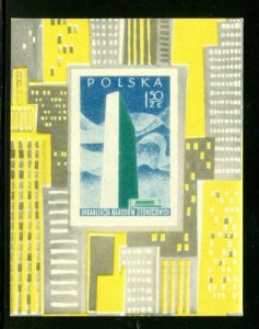 POLAND SCOTT#763 SOUVENIR SHEET  MINT NEVER HINGED