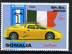 Somalia 1999 ITALIAN CAR DE TOMASO 1 value Perforated Mint (NH)