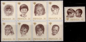 Rwanda 1979 SC# 923-4 MNH-OG E48