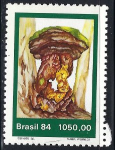 Brazil 1956 MNH MUSHROOMS 648B