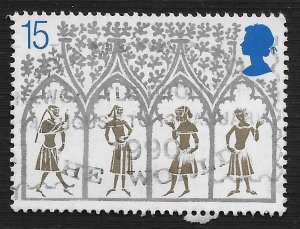 Great Britain #1294 15p Christmas - Ely Cathedral ~ Used