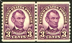 U.S. #600 MINT PAIR OG NH