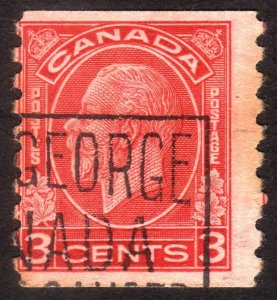 1933, Canada 3c, George V, Used, Sc 207