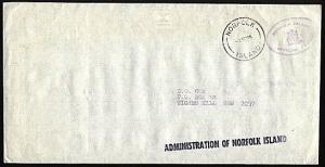NORFOLK IS 1983 Official mail cover to Australia...........................97412