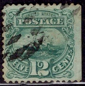 US Stamp #117 USED SCV $130