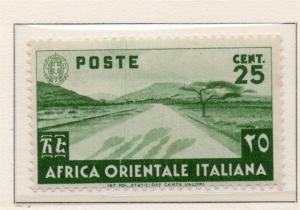 Italian Africa 1938 Early Issue Fine Mint Hinged 25c. 187945